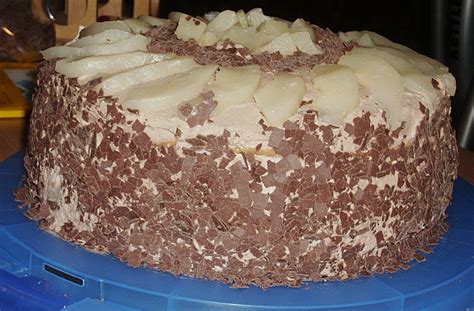 Schoko - Birnen - Torte von MoYapro | Chefkoch.de