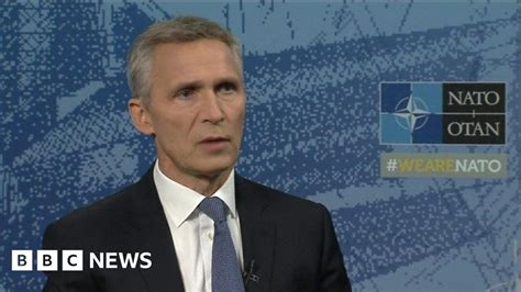 Nato Chief Calls For Global Response To N Korea Bbc News