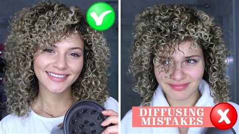 Curly Hair Diffusing Mistakes That Everyone Makes How To Fix Them