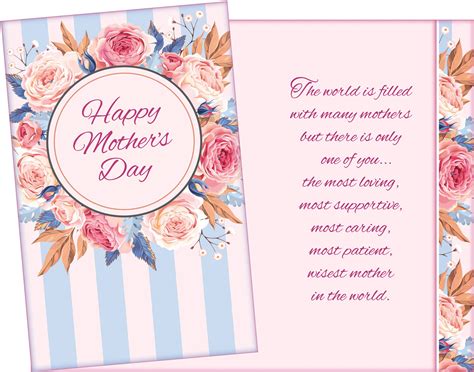 33990 Six Mothers Day General Greeting Cards With Six Envelopes 310