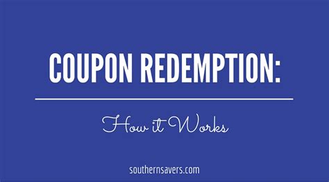 Extreme Couponer 101 Coupon Redemption Southern Savers