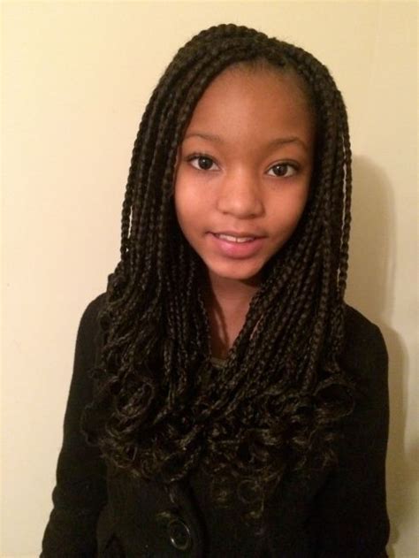 35 Gorgeous Box Braids For Kids In 2020 Hairstylecamp