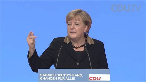 Die Vollständige Rede Von Angela Merkel Auf Dem Cdu Parteitag In