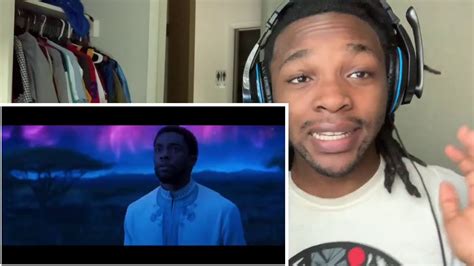 Chadwick Boseman Tribute Reaction YouTube