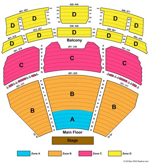 American Music Theatre Seating Chart American Music Theatre Event