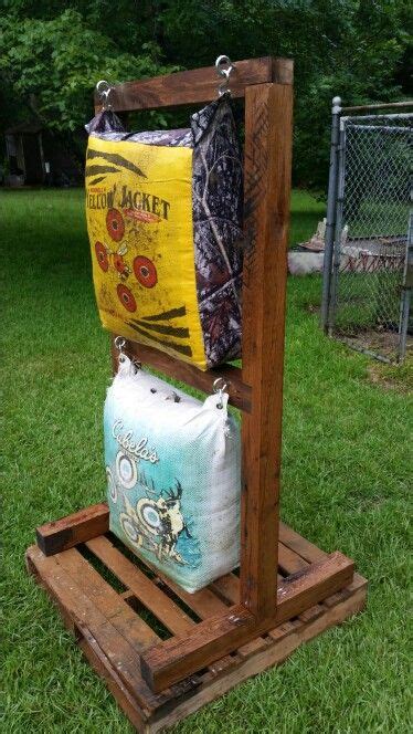 Table of contents make this diy archery target with boxes diy archery target stand in 4 steps Target stand made from reclaimed timbers. Placed the stand ...