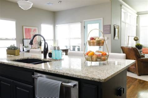 Welcome to our gallery featuring large and functional kitchens with island sinks. Organizing the Kitchen Sink Area - Polished Habitat