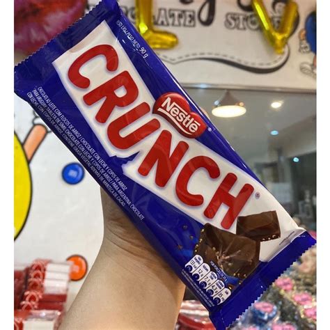 Nestle Crunch Milk Chocolate Bar 100g Shopee Philippines