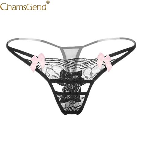 Buy Chamsgend Intimates Women Sexy Hot Underwear G String Lace Lingerie Hollow