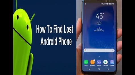 How To Find A Lost Android Phone 2017 Youtube