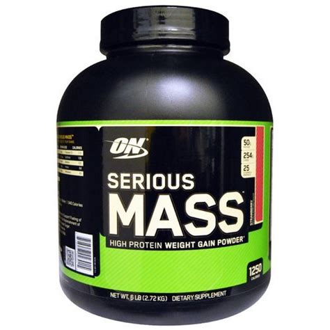 Would the serious mass gainer by optimum nutrition be worth it? On Serious Mass Gainer, Packaging Type: Plastic Jar, Rs ...