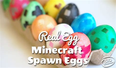 How To Decorate Minecraft Easter Eggs With Mob Chart Minecraft