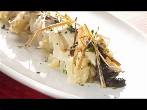 Economicas y deliciosas recetas cocina. Receta de brandada de bacalao - Bruno Oteiza - YouTube