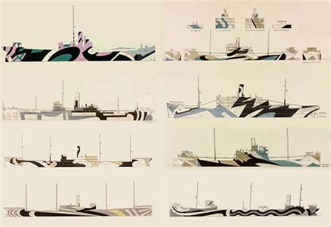 Dazzle Camouflage Painting Dazzle Camouflage Ship Paintings Camouflage