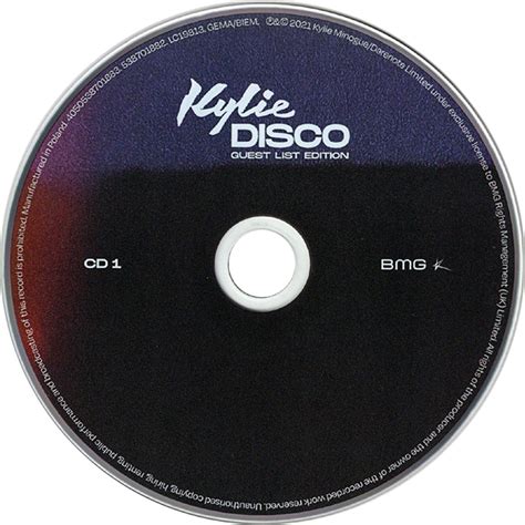 Car Tula Cd De Kylie Minogue Disco Guest List Edition Deluxe Portada