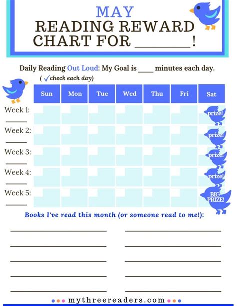 Reading Reward And Incentives Charts 12 Monthly Free Printables