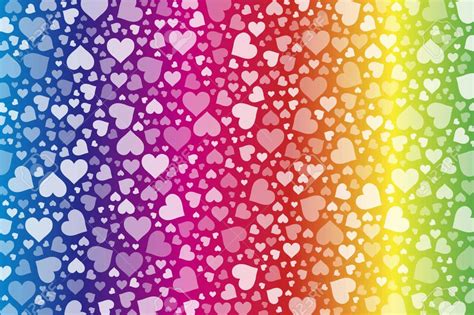 100 Rainbow Heart Wallpapers