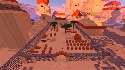 Sunagakure Hidden Sand Village Naruto Shippuden Minecraft Map