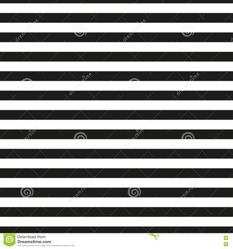 Black And White Stripes Pattern Stock Vector Illustration Of Stripe
