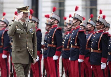 El Rey Visita El Cuartel General Del Ejército De Tierra