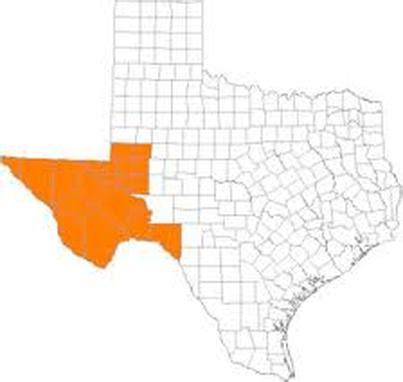 mountains and Basins - Regions of Texas