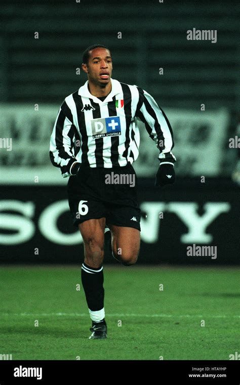 Thierry Henry Juventus 07 February 1999 Stock Photo Alamy