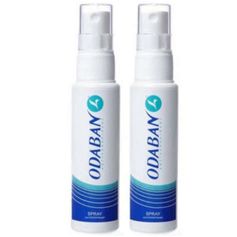 2 X Odaban Antiperspirant For Hyperhidrosis And Excessive Sweating
