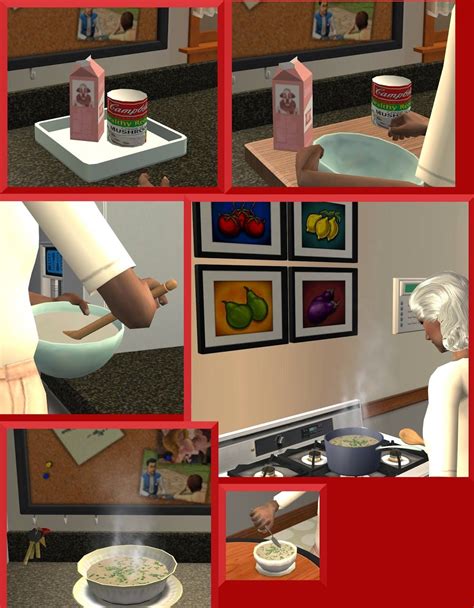 The Sims 2 Campbells Soups