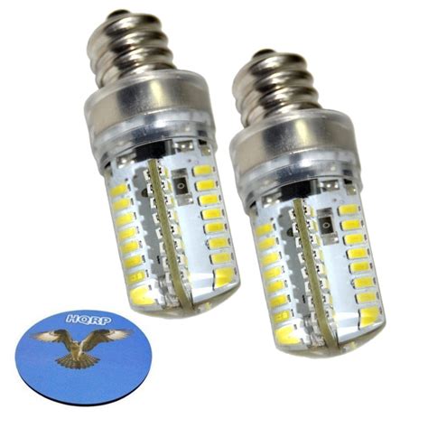 Hqrp 2 Pack 716 110v Led Light Bulbs Cool White For Brother Ls