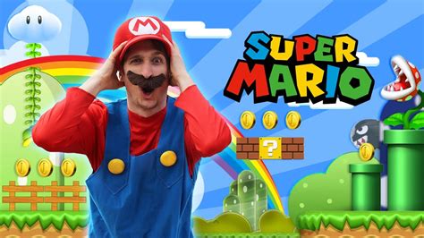 Super Mario Bros Becoming Mario In Real Life Youtube