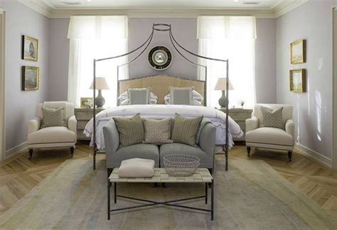 When it comes to the bedroom, dark purple can make the space feel cosy and. Gray Purple Paint Color - Transitional - bedroom ...
