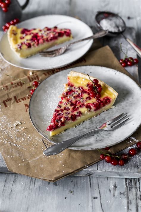 Rezept Cremiger Johannisbeerkuchen mit Schmand