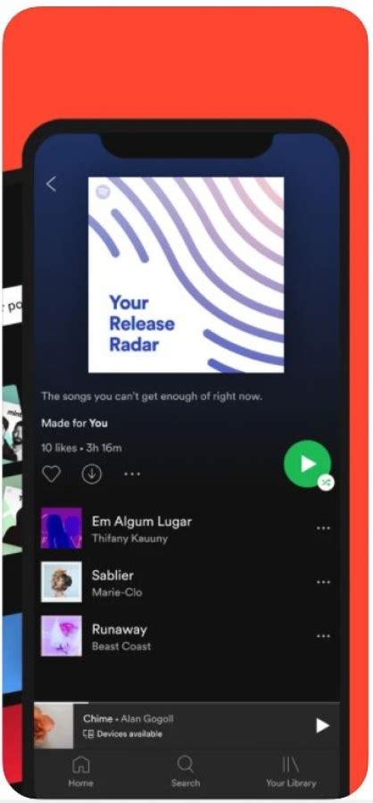 Spotify Musica App De Gestión