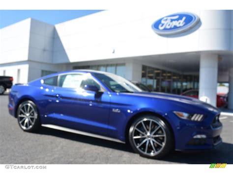 2016 Deep Impact Blue Metallic Ford Mustang Gt Coupe 107920477
