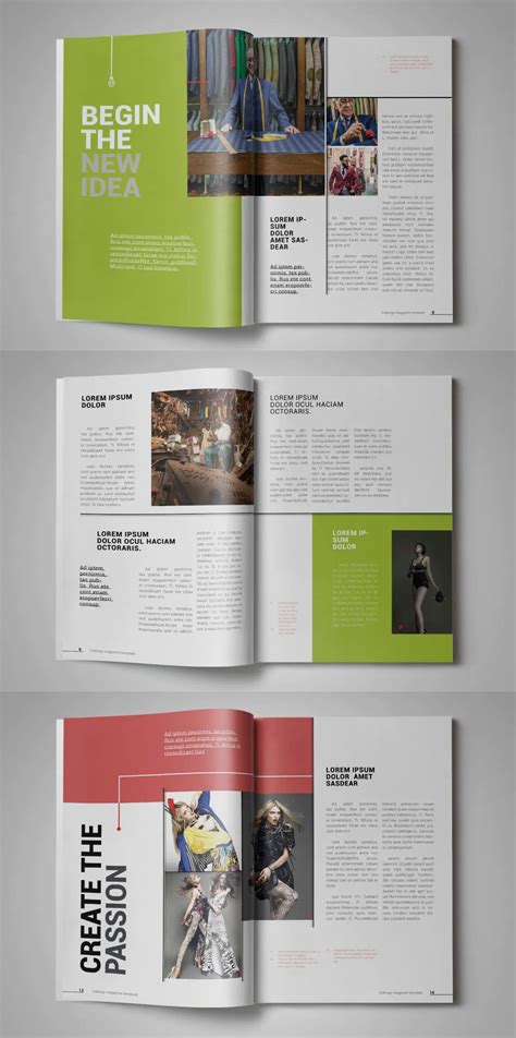 InDesign Magazine Template | Indesign magazine templates, Magazine template, Magazine layout design