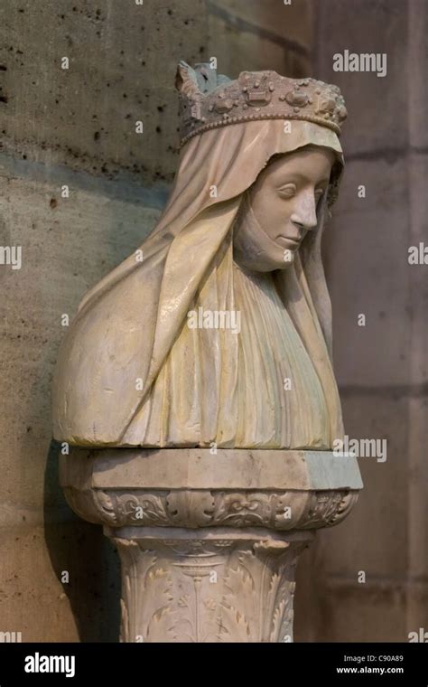 Bust Of Marie Danjou 1404 1463 Queen Consort Of France 1422 1461