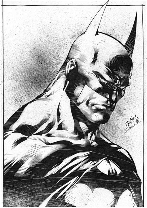 Batman By Ed Benes Batman Canvas Art Batman Artwork Batman Comic Art