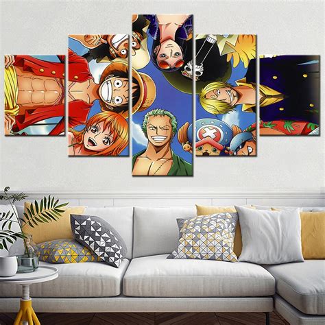 Japanese Anime Characters Mix Canvas Wall Art Pictures Decorative