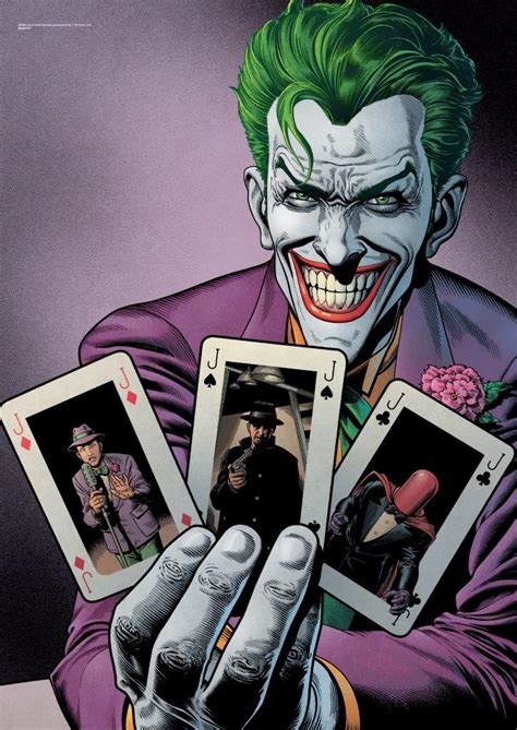 Dc Comics Justice League Joker Cards Mightyprint Wall Art