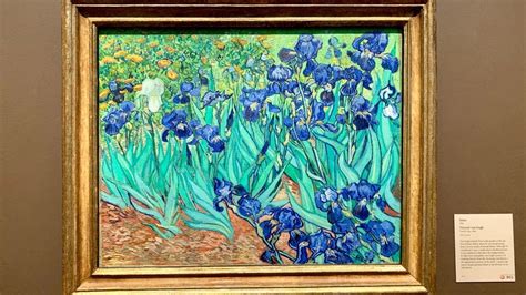 Getty Museum Vincent Van Gogh Irises Claude Monet Edouard Manet