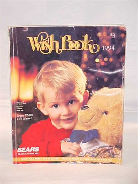 Sears Wish Book Christmas 1994 Canada By Sears Roebuck Good Jacket