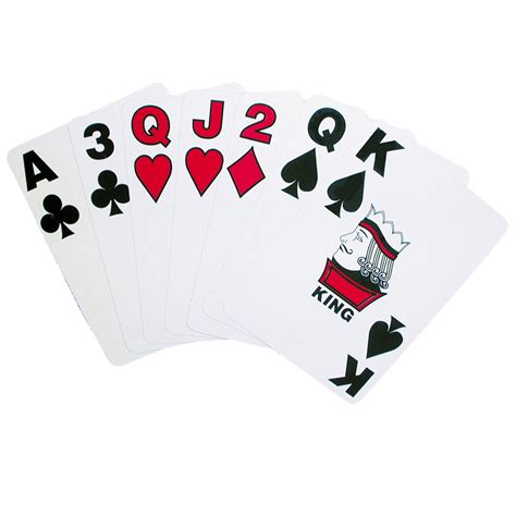 Can Do Bold Numbers Playing Cards 2 Decks Red Blue Independent