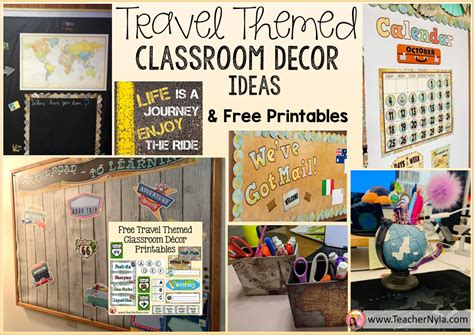 Nylas Crafty Teaching Travel Themed Classroom Decor Ideas
