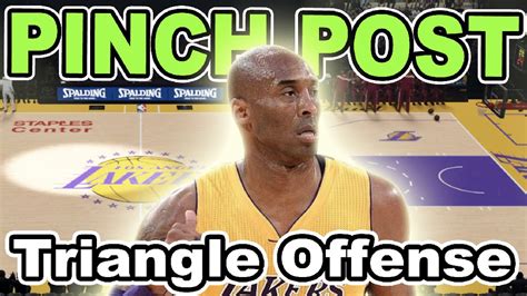 Pinch Post Triangle Basketball Offense Play Youtube