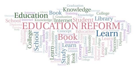 Education Reform Word Cloud Stock Illustration Illustration Of Fonts