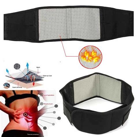 Tcare Adjustable Waist Tourmaline Self Heating Magnetic Therapy Back