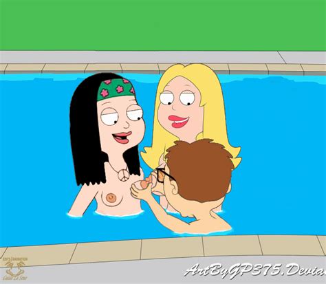 Post American Dad Animated Francine Smith Guido L Hayley Smith Steve Smith