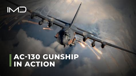 Insane Ac 130 Gunship Action Firing All Its Weapons Youtube