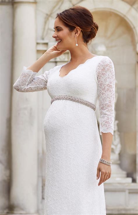 Chloe Lace Maternity Wedding Dress Ivory Lupon Gov Ph