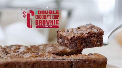 papa john s double chocolate chip brownie tv commercial better brownie ispot tv